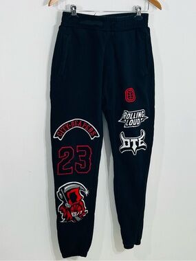 Rolling Loud x City Reapers Exclusive #23 Joggers In Black Size Small Streetwear